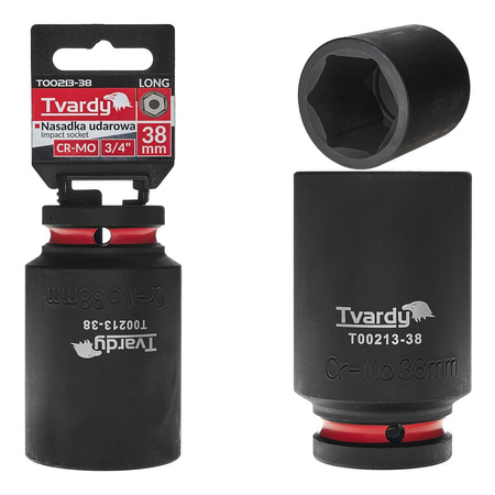 WYTRZYMAŁA NASADKA UDAROWA KRÓTKA 3/4" 50mm CR-MO TVARDY