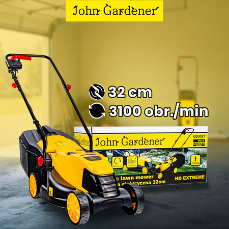 KOSIARKA ELEKTRYCZNA JOHN GARDENER 2200W 32CM MODEL HD EXTREME