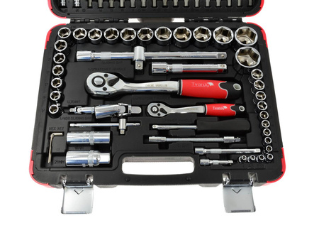 TVARDY Zestaw profesjonalnych kluczy nasadowych 94el. 1/4"-1/2"