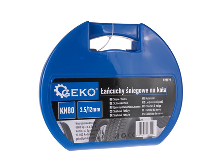 Łańcuchy śniegowe na koła KN80 3.5/12mm (5)