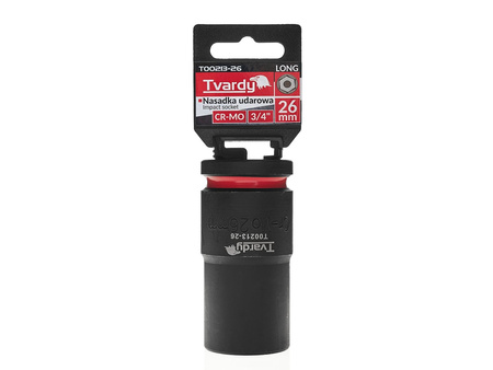 WYTRZYMAŁA NASADKA UDAROWA KRÓTKA 3/4" 27mm CR-MO TVARDY