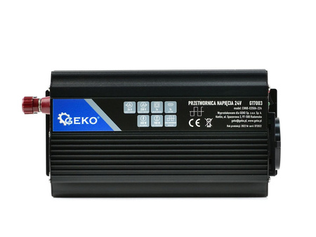 Samochodowa przetwornica napięcia 24V/230V 350W/700W