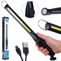 Lampa warsztatowa regulowana z magnesem LED COB 10W 1800mAh 450lm IP44