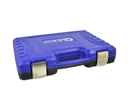 Zestaw kluczy nasadowych i torx 108el.CRV GEKO