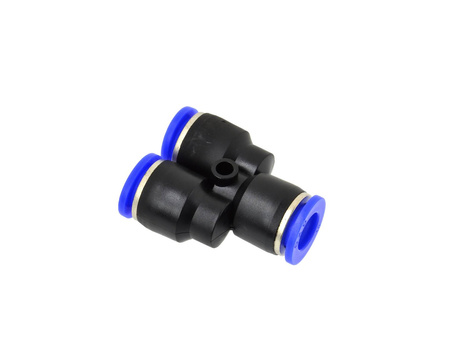 Trójnik wtykowy Y do węża PU/PE 10 mm