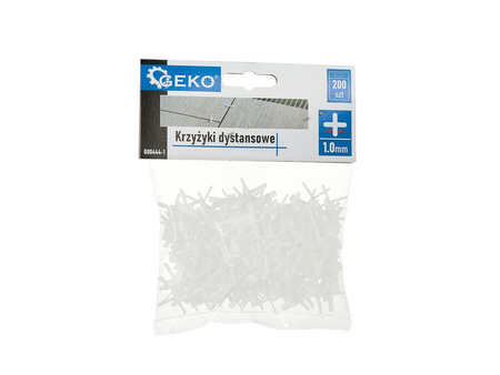Krzyżyki dystansowe - 1,0mm - op.200szt (100)
