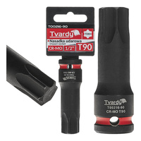 WYTRZYMAŁA NASADKA UDAROWA TRZPIENIOWA TORX T90 1/2” CR-MO TVARDY
