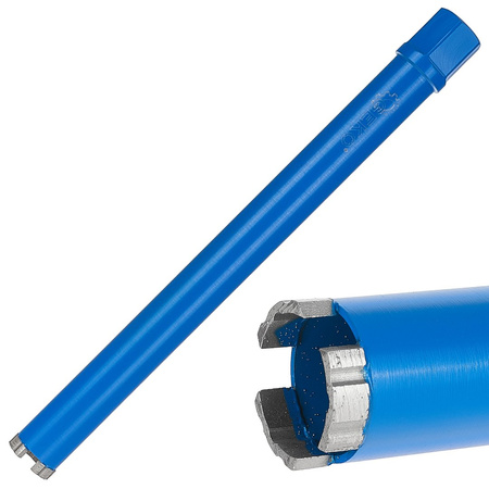 Wiertło diamentowe koronowe do wiertnicy na sucho i mokro 42x10x450mm 3T 1.1/4" (10)