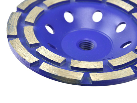 Tarcza diamentowa do szlifowania 125mm M14 duble GEKO