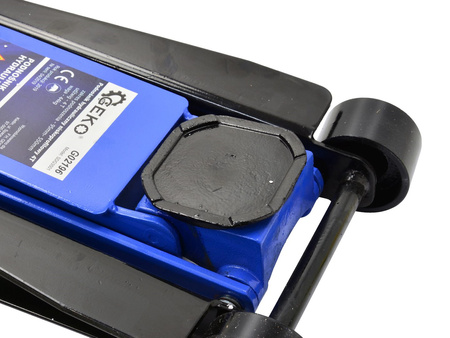 Podnośnik hydrauliczny niskoprofilowy GEKO PREMIUM 95-550mm 44kg