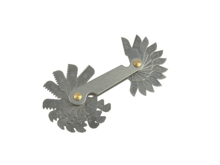 Miernik gwintu- Gwintomierz 24cz. M0,25-6mm