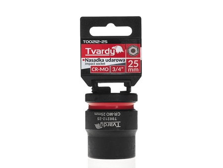 WYTRZYMAŁA NASADKA UDAROWA DŁUGA 1/2" 16mm CR-MO TVARDY