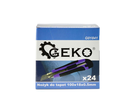Nożyk do tapet z ostrzem łamanym 18x0,5mm