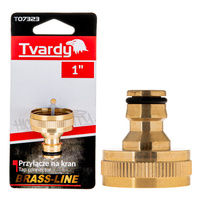 Przyłącze na kran 1" BRASS-LINE (10/80)