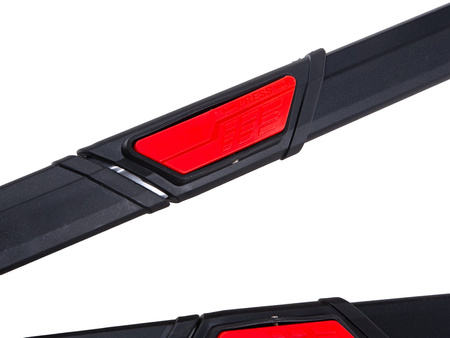 Sekator teleskopowy do gałęzi z ostrzem kowadełkowym 715-955mm 65Mn PTFE