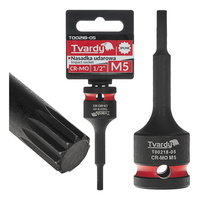 WYTRZYMAŁA NASADKA UDAROWA TRZPIENIOWA SPLINE M5 1/2” CR-MO TVARDY