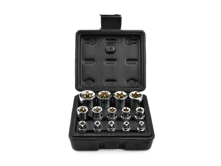 Zestaw nasadek torx E4-E24 14szt. (20)