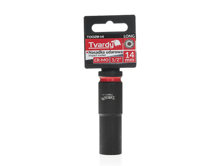 WYTRZYMAŁA NASADKA UDAROWA KRÓTKA 1/2" 10mm CR-MO TVARDY