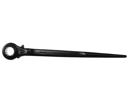 Dwustronny klucz nasadkowy 19x22mm 32T do rusztowań