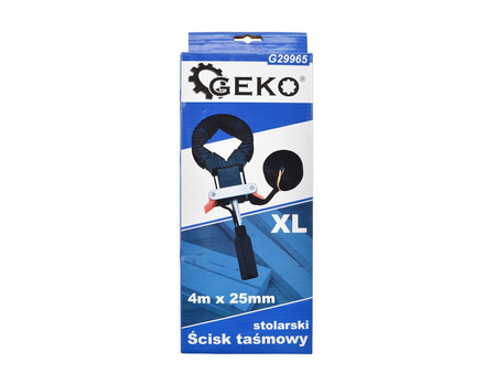 Ścisk taśmowy stolarski 4m x 2.5cm XL