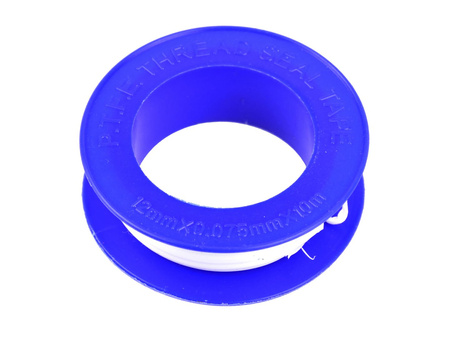 Taśma teflonowa 12mm x 0,075mm 10m