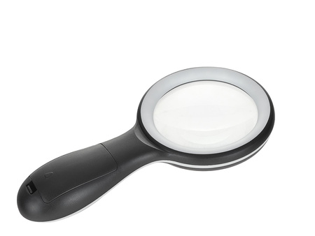 Lupa – szkło powiększające 88mm 10x 18LED (60)