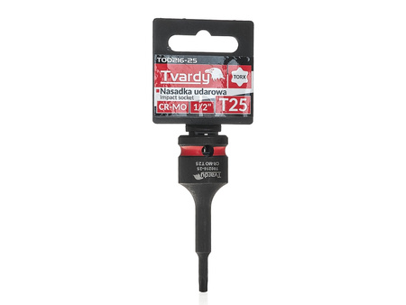 WYTRZYMAŁA NASADKA UDAROWA TRZPIENIOWA TORX T27 1/2” CR-MO TVARDY