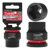 WYTRZYMAŁA NASADKA UDAROWA KRÓTKA 3/4" 22mm CR-MO TVARDY