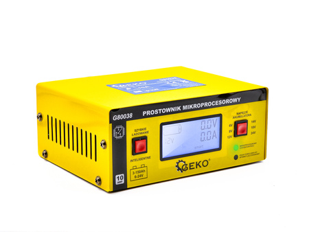 Prostownik mikroprocesorowy LCD 6/12/24V