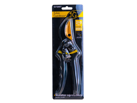 Sekator ogrodniczy z ostrzem mijającym 210mm 65Mn AntiSlip