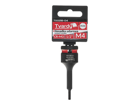 WYTRZYMAŁA NASADKA UDAROWA TRZPIENIOWA TORX T27 1/2” CR-MO TVARDY