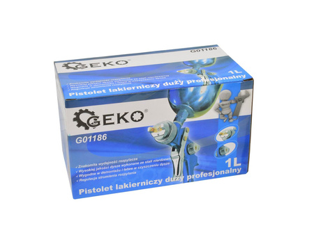 Profesjonalny pistolet lakierniczy 600 ml metalowy zbiornik