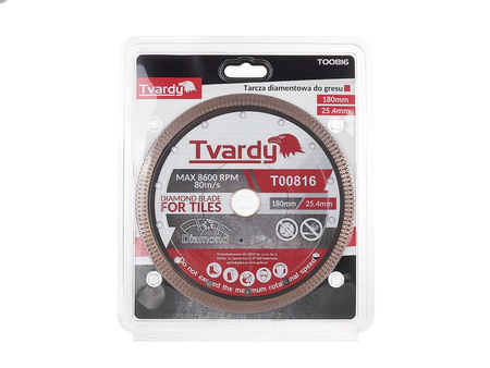 Tarcza diamentowa do Gresu 180x10x25.4/22.23mm (50)