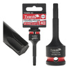 WYTRZYMAŁA NASADKA UDAROWA TRZPIENIOWA TORX T40 1/2” CR-MO TVARDY