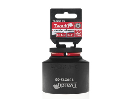 WYTRZYMAŁA NASADKA UDAROWA KRÓTKA 3/4" 55mm CR-MO TVARDY