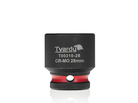 WYTRZYMAŁA NASADKA UDAROWA KRÓTKA 1/2" 28mm CR-MO TVARDY