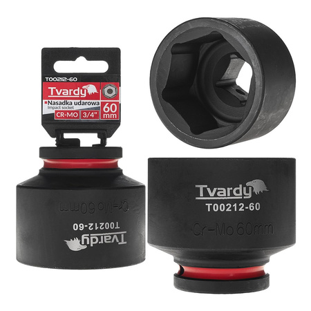 WYTRZYMAŁA NASADKA UDAROWA DŁUGA 1/2" 32mm CR-MO TVARDY