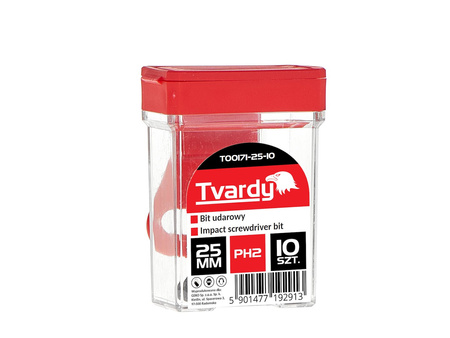 Bit udarowy PH2 25mm S2 – box (10/120)