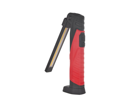 Lampa warsztatowa składana z magnesem LED COB 5W + 3W 2600mAh 650lm IP44 (40)