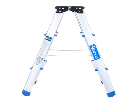 Drabina aluminiowa 3-stopniowa dwustronna 150kg