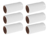 Zestaw 6szt wkładów do rolki do czyszczenia ubrań 10cm x 60listków (50)