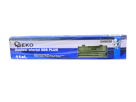 Zestaw 11szt. wierteł SDS PLUS 5-20mm