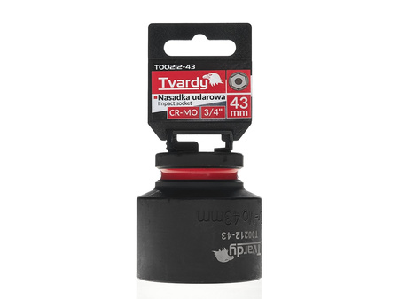 WYTRZYMAŁA NASADKA UDAROWA DŁUGA 1/2" 25mm CR-MO TVARDY
