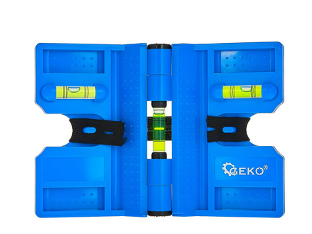 Poziomica do osadzania słupków z magnesem