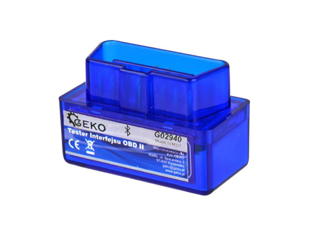 Tester interfejs ELM 327 OBD II