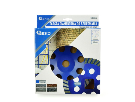 Tarcza diam. do szlif.180mm turbo GEKO (20)