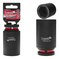 WYTRZYMAŁA NASADKA UDAROWA DŁUGA 3/4" 34mm CR-MO TVARDY