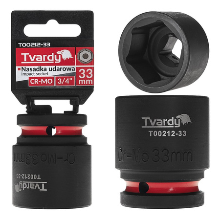 WYTRZYMAŁA NASADKA UDAROWA DŁUGA 1/2" 18mm CR-MO TVARDY
