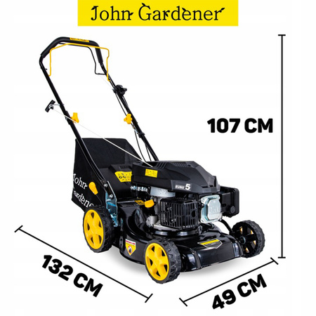 Kosiarka spalinowa z napędem 40 cm 6km 139cm3 kosz 40l