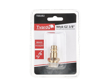 Wtyk mosiężny GZ 3/8" typ męski (1/10/100)